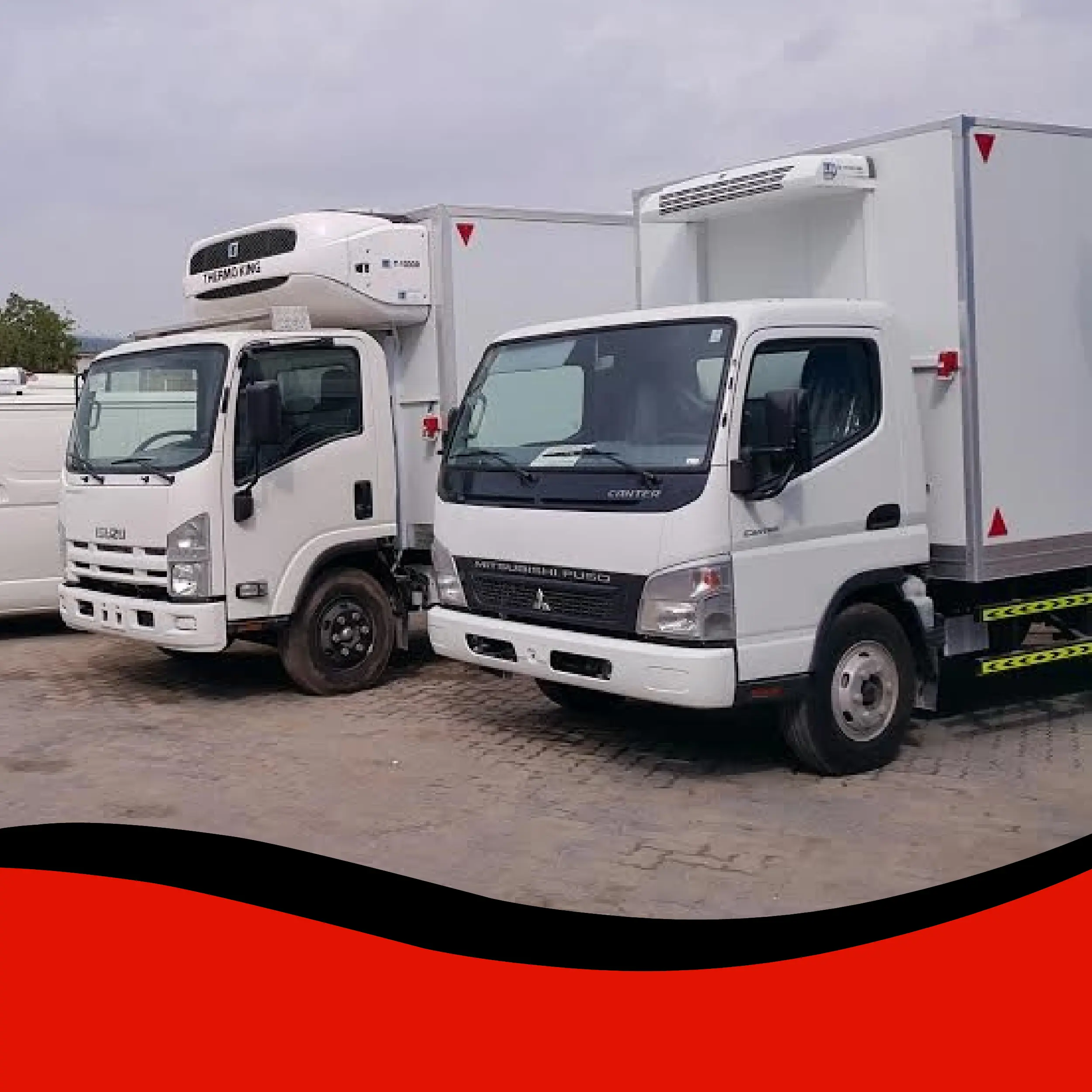 Refrigerated Truck for Rent in Dubai
